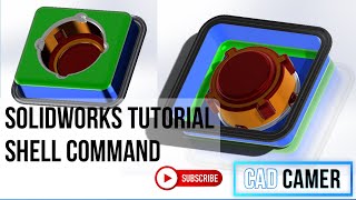 Power of Shell Command | Solidworks Tutorial | Product Design | CAD CAMER