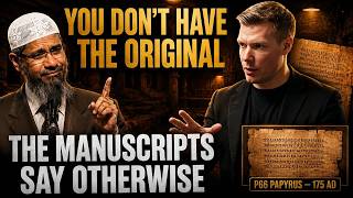 Zakir Naik: “You Don’t Have the Original” — Wes Huff PROVED Him Wrong