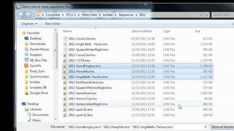 Adding and Removing Sequence from Show Editor