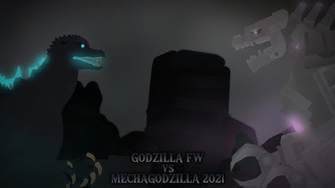 GODZILLA FINAL WARS VS MECHAGODZILLA 2021 ( StickNodes)
