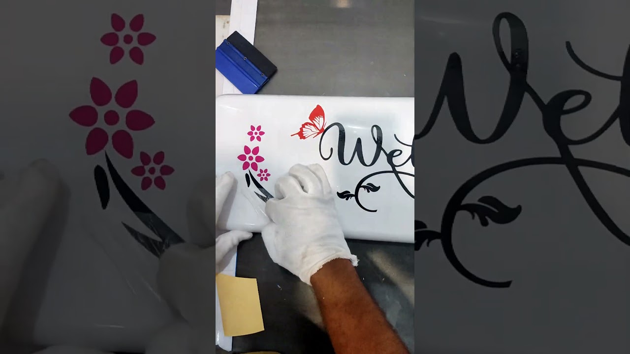 Watch Me Transform My AC with Vinyl Stickers! ✨ 