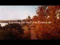 JVKE - this is what autumn feels like [Official Lyric Video]