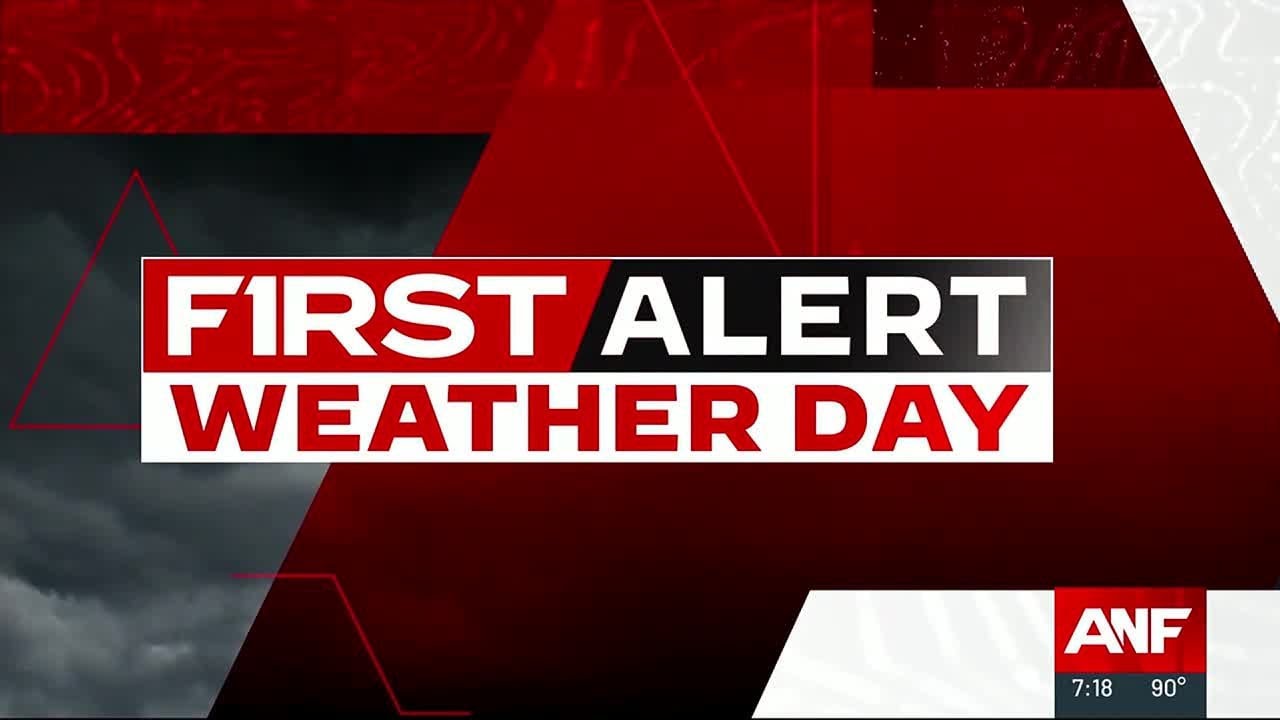 First Alert Forecast: Mainly dry, seasonably hot weekend - YouTube
