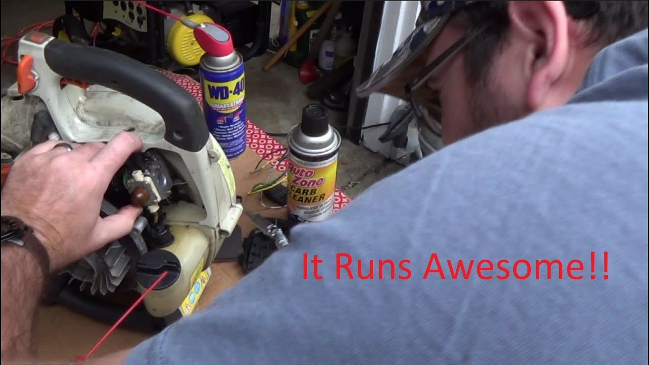 Repairing Paul's Stihl Leaf Blower Won't Stay Running YouTube