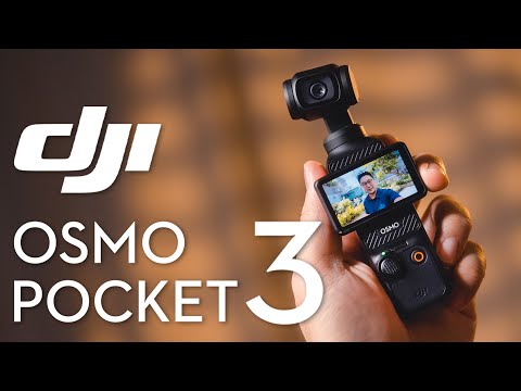 一寸感光元件｜DJI Osmo Pocket 3 超詳細介紹｜Vlog 拍攝全新王者｜對比機皇iPhone 15 Pro 完勝了嗎？ 【懷爸瘋科技】