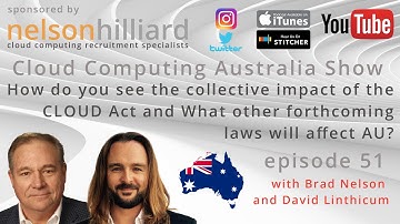Ep 51 #Australia Show Nelson Hilliard #CloudComputing with David Linthicum