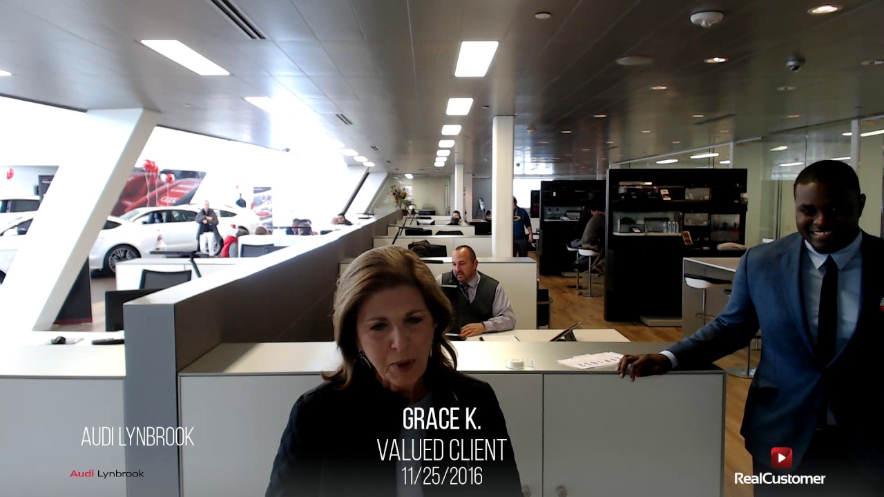 Grace Reviews Audi of Lynbrook and Jason YouTube