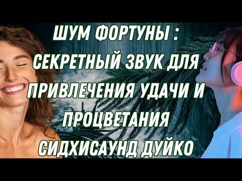 Шум Фортуны :Секретный Звук Для Привлечения Удачи И Процветания Сидхисаунд Дуйко