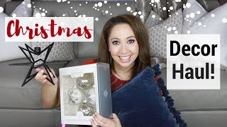 HOME DECOR HAUL: CHRISTMAS + HEARTH & HAND + TARGET + QVC + KIRKLANDS