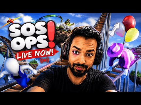 👻 SOS OPS LIVE NOW! Funny Moments + Scary Missions 💀😂