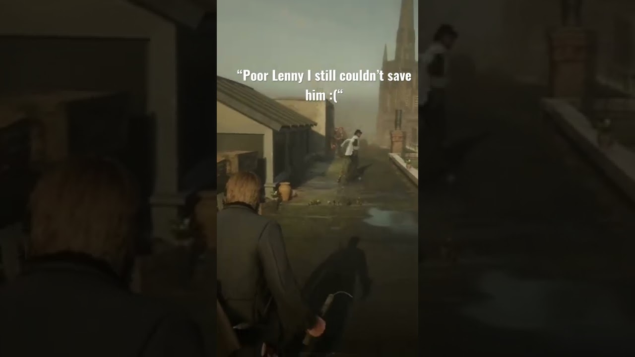 Poor Lenny got shot by a ghost 💔 - RDR2 - - YouTube