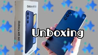 Samsung A15 5G: (UNBOXING)