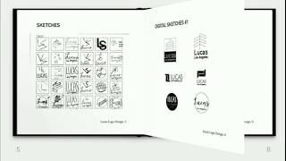 Graphic Design Process Book | Logo Design