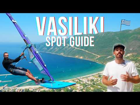 The BEST WINDSURF Spot in GREECE? 🇬🇷 | Full Vasiliki Spot Guide