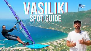 The BEST WINDSURF Spot in GREECE? 🇬🇷 | Full Vasiliki Spot Guide