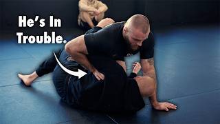 This One Grip Shuts Down Underhook Half Guard