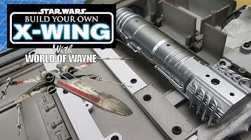 Build the X-Wing - Part 29 - Fitting the Pipework to the Lower Port Engine