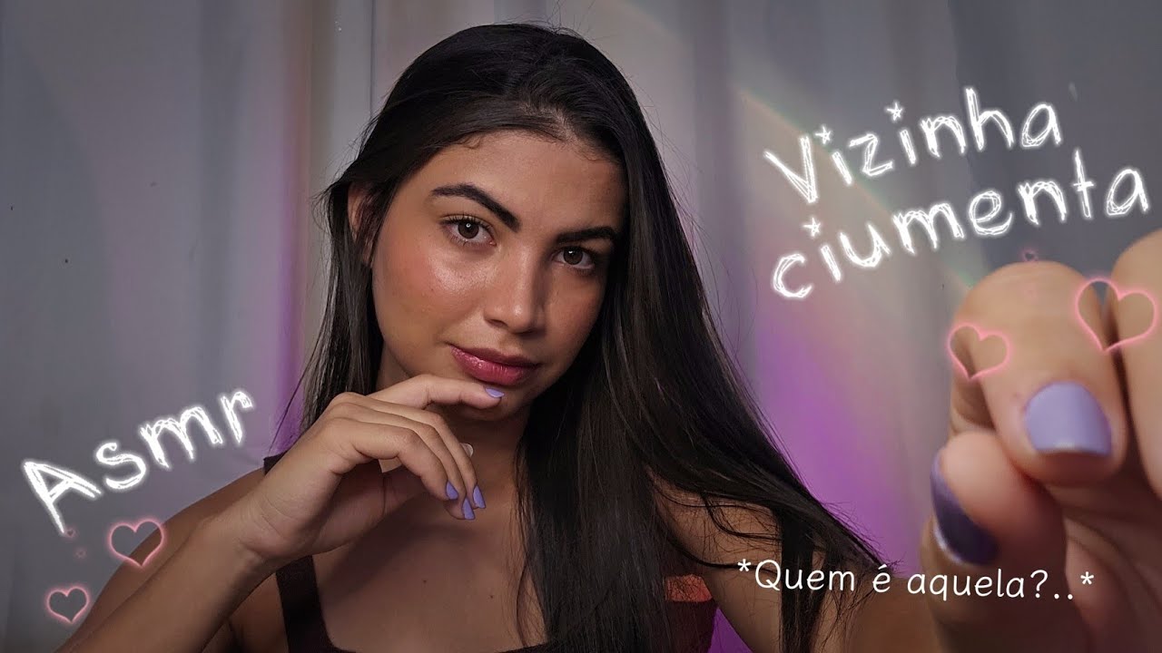 ASMR vizinha apaixonada sente ciúmes de você 💕🌙 (voz suave e carinho)