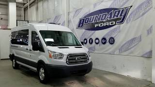 2018 Ford Transit 350 Passenger van Overview | Boundary Ford