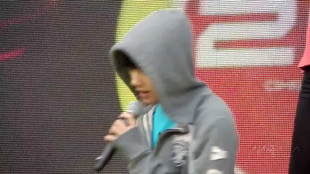 120622 대전 화이팅프로젝트 : 제국의아이들 박형식 - 리허설