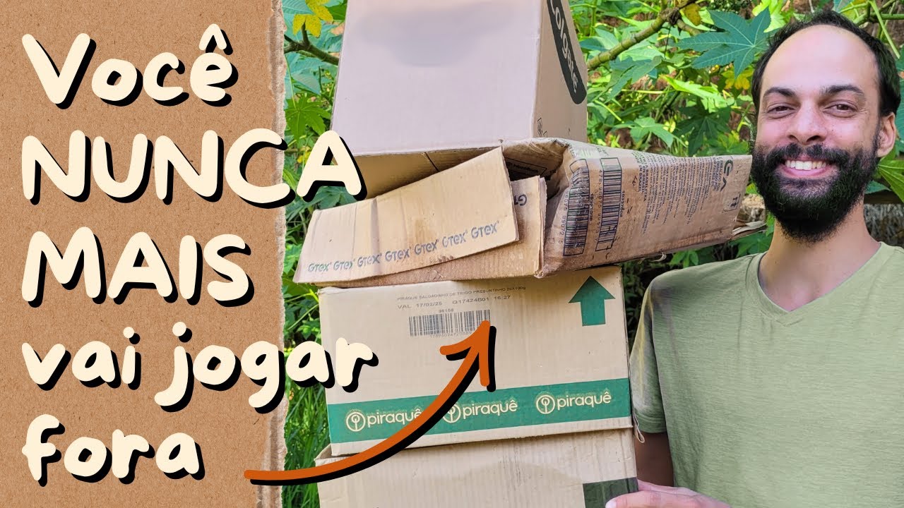 As Melhores Formas de Reaproveitar Papelão na Horta e no Jardim