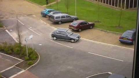 Visual Model-Based Vehicle Tracking using an Extended Kalman Filter