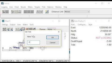 HYPACK - Survey: Manual Entry of Tides