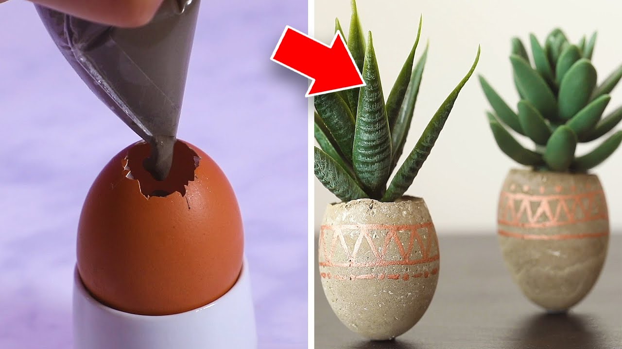 14 Weird And Wonderful Mini Cement Crafts - YouTube