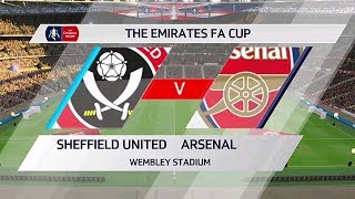 ⚽️ Sheffield United vs Arsenal ⚽️ | The Emirates FA Cup (22\/03\/2020) | Fifa 20