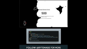 “This 500 Error Page Is TOO COOL! 🔥 | HTML CSS JS Creative Project” #shorts