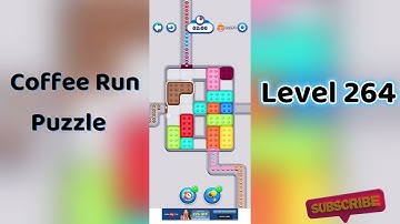 ☕ Coffee Run Puzzle Level 264 Walkthrough 🔍 | Coffee Run Level 264
