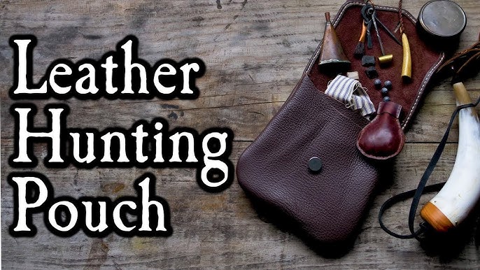 Leathercraft Kit,make Your Own Pouch, Leather Pouch Kit, Bushcraft Kit,  Make Your Own, Leathercraft Project 