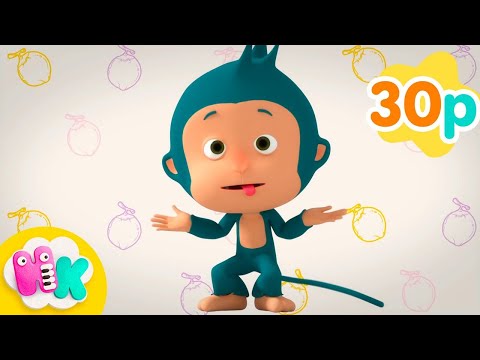 A Majmok dala 🙈 Állatdalok és gyerekdalok babáknak és gyerekeknek | HeyKids Magyarul