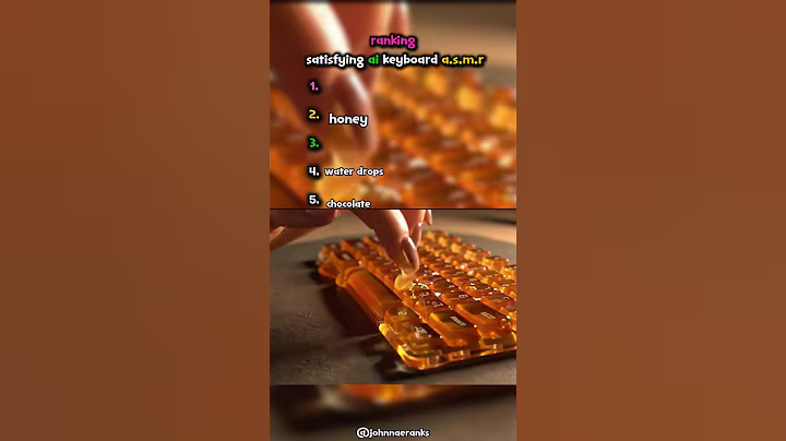 ranking realistic satisfying ai keyboard asmr