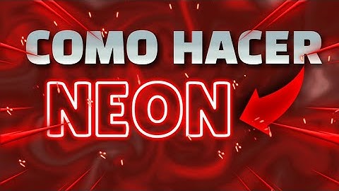 TUTORIAL TEXTO NEON | PS TOUCH