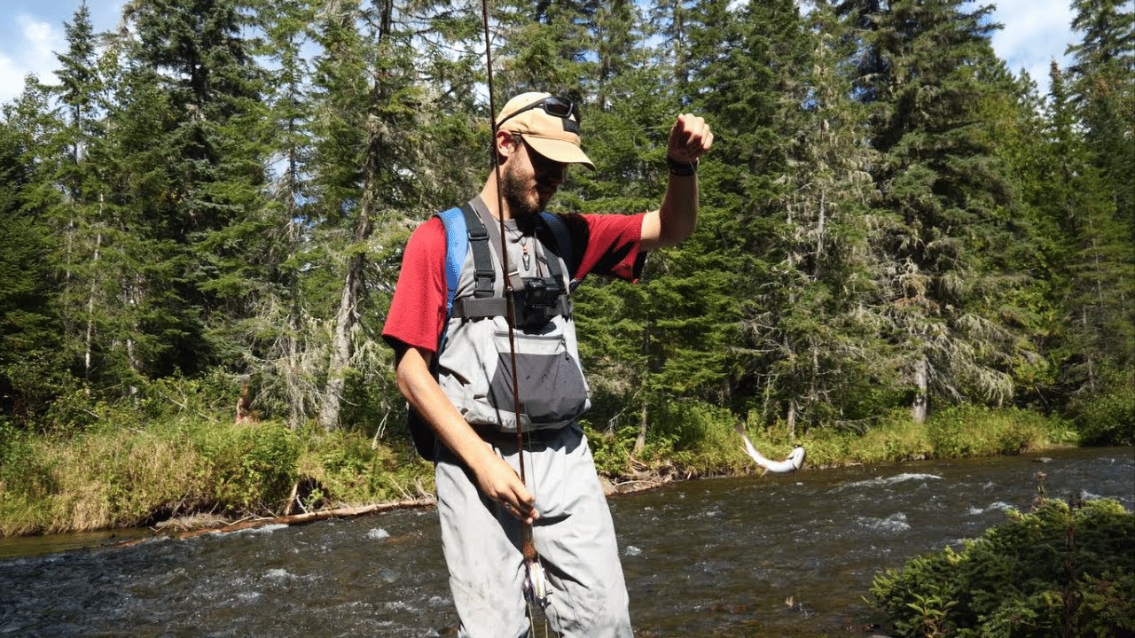 Pêche à la truite Au Québec coule une rivière Épisode 25 YouTube