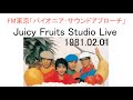 JUICY FRUITS(ジューシー・フルーツ) Studio Live FM東京1981