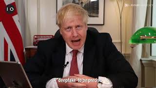 Boris Johnson has a message for you. (deepfake)