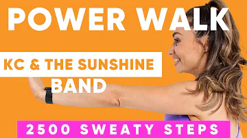 Power Walk Off The Pounds! 2500 Step Sweat Sesh (INTENSE WORKOUT)