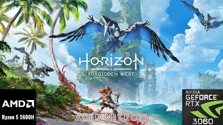 Horizon Forbidden West - RTX 3060 Laptop - 1080p Best Settings [Acer Nitro 5 AN515-45]