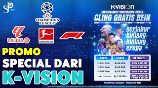 Promo Special Paket Bein Nonton Liga Champion Selama 12 Bulan Dari Kvision!