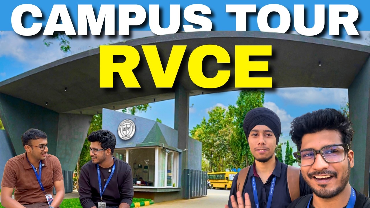 RV COLLEGE OF ENGINEERING | CAMPUS TOUR of RVCE | RV College Of Engineering Campus Tour Bangalore