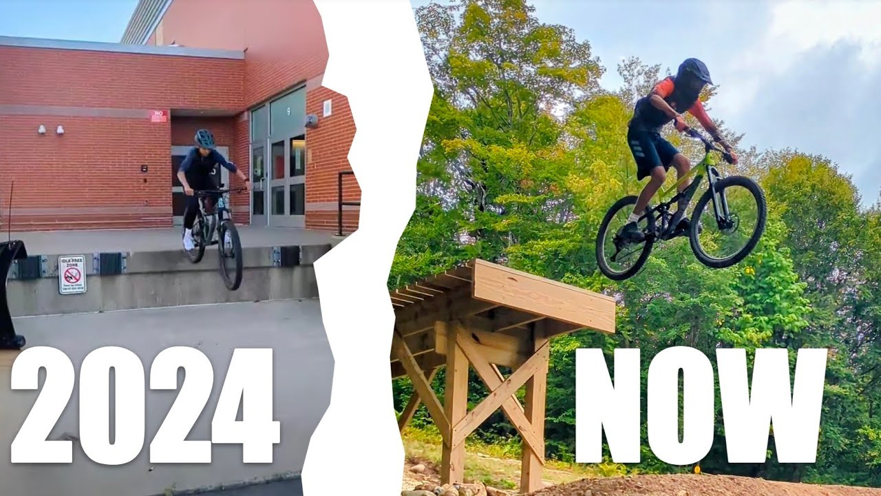 My 1 Year MTB Progression!