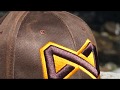 Nfinity waxed brown fishing baseball cap from navitas outdoors