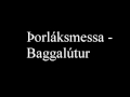 Þorláksmessa - Baggalútur