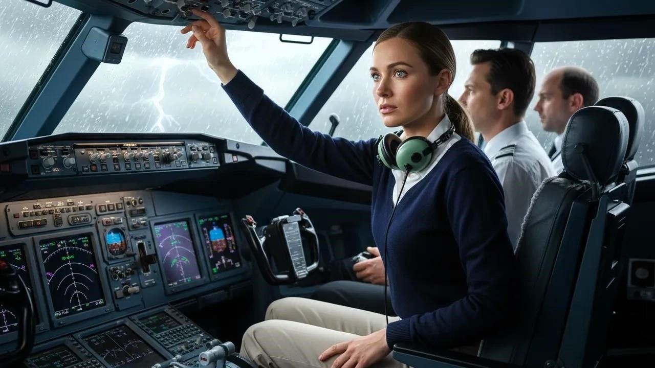 Była tylko pasażerką, ale gdy samolot zawiódł, to ona przejęła kontrolę i uratowała wszystkich