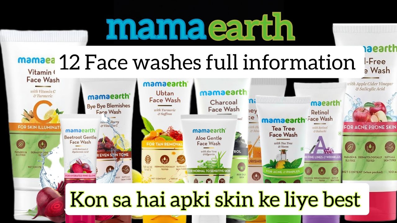 Mamaearth Top 12 Face Wash WHICH Mamaearth Face Wash Is Best mamaearth-top-12-face-wash-which-mamaearth-face-wash-is-best