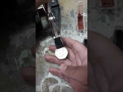 محاولة تلميع نصف دينار اردني من سنة 1997م 1417ه