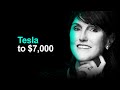 Cathie Wood: Tesla Stock $7,000 Price Target, Robotaxis & More