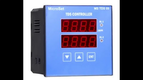 Microset Controls - TDS Meter - Ms TDS 09